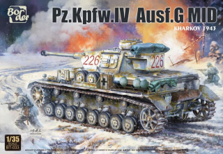 Border Model Panzer IV Ausf.G mid Kharkov 1943 1/35