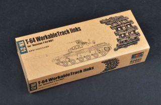 Trumpeter T-64 Workable Track links - pohyblivé pásy 1/35