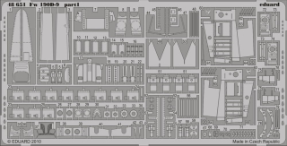 Eduard Fw 190D-9 - detail set 1/48