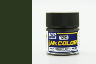 Mr. Color C120 - RLM80 Olive Green (German Aircraft) / Olivová zelená
