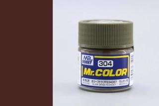 Mr. Color C304 - FS34087 Olive Drab / Olivová