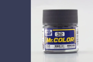 Mr. Color C032 - Dark Gray (2) / Tmavě šedá