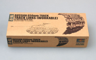 Trumpeter Russian 650mm Track for Russian KV/JS tank - pohyblivé pásy 1/35