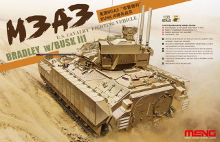 MENG U.S. Cavalry Fighting Vehicle M3A3 Bradley w/BUSK III 1/35