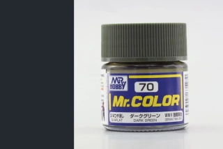 Mr. Color C070 - Dark Green / Tmavě zelená