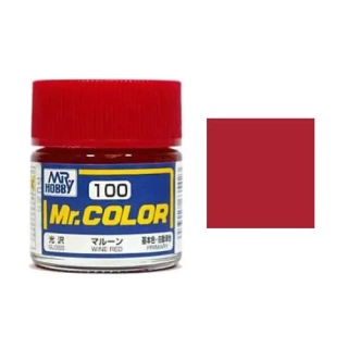 Mr. Color C100 - Wine Red / Vínově červená