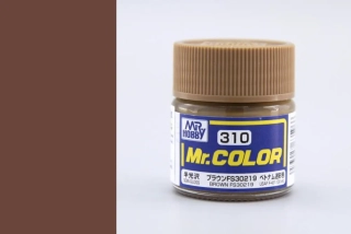 Mr. Color C310 - FS30219 Brown (USAF F-4, F-100 etc) / Hnědá