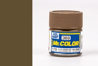 Mr. Color C369 - Dark Earth BS381C/450 (RAF Fighter Camo) / Tmavá zemitá