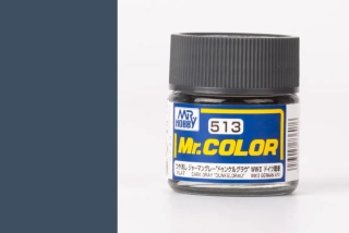 Mr. Color C513 - Dark Gray "Dunkelgrau" (WWII Germany) / Tmavě šedá