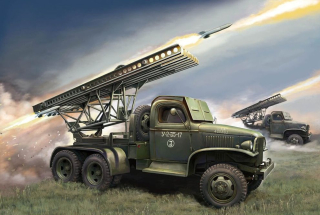 Hobby Boss GAZ-AAA with BM13/16 Katyusha 1/35