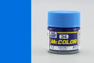 Mr. Color C034 - Sky Blue / Nebeská modrá