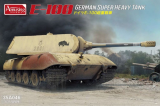 Amusing Hobby Superheavy Tank E-100 mit Maus-Turm 1/35