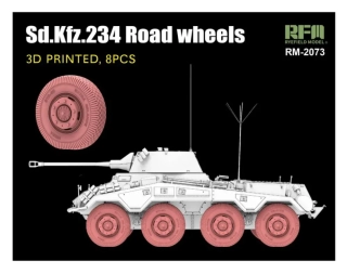 RFM Sd.Kfz.234 road wheels (3D printed) 1/35