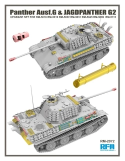 RFM Panther Ausf.G & Jagdpanther G2 upgrade set 1/35