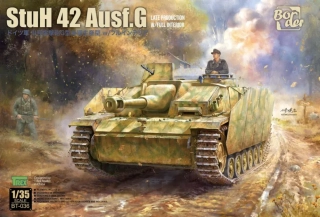 Border Model StuH 42 AUSF.G Late full interior 1/35