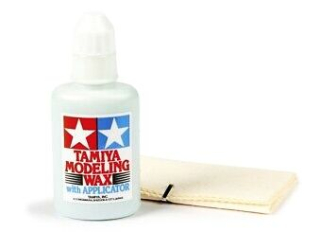Tamiya Modeling Wax with Applicator - 30ml / Leštící vosk s aplikátorem
