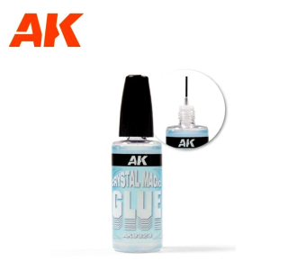 AK Crystal Magic Glue - 30ml / Lepidlo na čiré a nabarvené díly