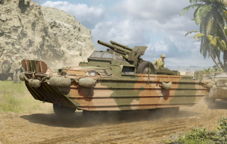 I Love Kit GMC DUKW-353 with 105mm Howitzer 1/35