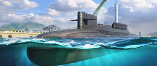Hobby Boss PLAN Type 094 Jin Class SSBN 1/700