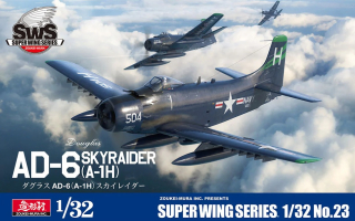 Zoukei-Mura Douglas AD-6 (A-1H) Skyraider 1/32
