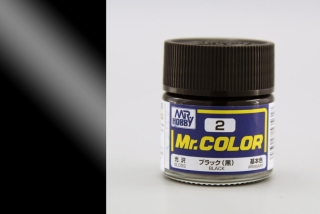 Mr. Color C002 - Black / Černá
