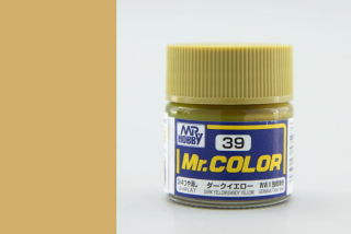Mr. Color C039 - Dark Yellow (Sandy Yellow) / Pískově žlutá