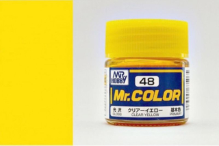 Mr. Color C048 - Clear Yellow / Transparentní žlutá