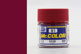 Mr. Color C081 - Russet / Červenohnědá