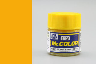 Mr. Color C113 - RLM04 Yellow (German Aircraft) / Žlutá