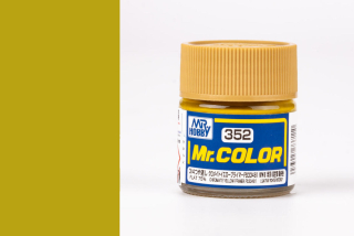 Mr. Color C352 - Chromate Yellow Primer FS33481 (USAF, RAF interior) / Žlutá