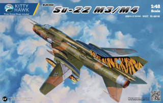 Kitty Hawk Sukhoi Su-22 M3/M4 + 3x Resin figurky 1/48