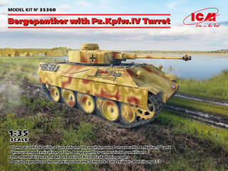 ICM Bergepanther with Pz.Kpfw.IV Turret 1/35