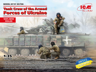 ICM Tank Crew of the Armed Forces of Ukraine (100% new molds) 1/35