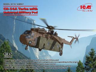 ICM CH-54A Tarhe with Universal Military Pod 1/48