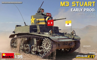 MiniArt M3 Stuart Early Prod. Interior Kit 1/35