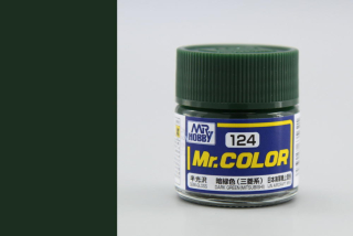 Mr. Color C124 - Dark Green (Mitsubishi) / Tmavě zelená