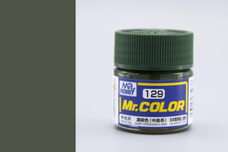 Mr. Color C129 - Dark Green (Nakajima) / Tmavě zelená