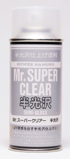 Mr. Super Clear Semi-Gloss - 170ml / Pololesklý lak