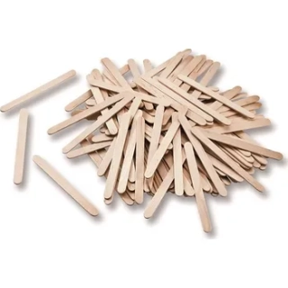 Craft dřívka 11,4 x 1cm  - 200ks