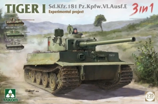 Takom Tiger I Sd.Kfz.181 Pz.Kpfw. VI Ausf.E Experimental 1/35