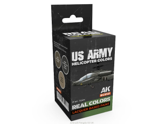 AK US Army Helicopter Colors set (3x 17ml)