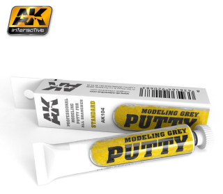 AK Modeling Grey Putty (standard) - 39g / Tmel (vodou ředitelný)