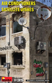 MiniArt Air Conditioners & Satellite Dishes 1/35
