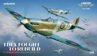 Eduard Spitfire Mk.Vb THEY FOUGHT TO REBUILD Dual combo 2v1 Limited - Piloti ČR 1/48