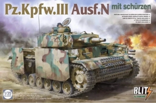 Takom Panzer III Ausf.N mit Schürzen 1/35
