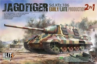 Takom Jagdtiger Sd.Kfz.186 Early / Late production 2 in 1 1/35