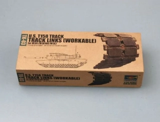 Trumpeter U.S. T158 track for M1A1/M1A1HA/M1A2 - pohyblivé pásy 1/35