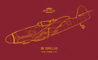 Eduard Bf 109G-10 & G-14/ AS Royal Class DUAL COMBO 2v1! 1/72