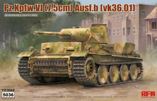 RFM Pz.Kpfw.VI (7.5cm) Ausf.B (vk36.01) - With Workable Tracks 1/35