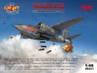 ICM ICM B-26B Marauder 'Flak Bait'. 322nd Bombardment Group 1/48